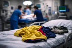 Ricoverato in ospedale dopo la partita: ha accusato un grave problema