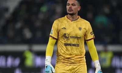 Caprile in campo con il Cagliari