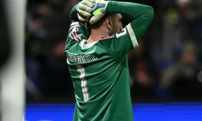 Donnarumma disperato durante Bosnia-Italia