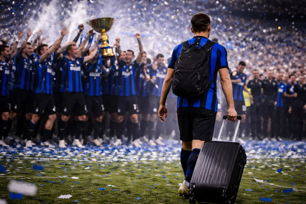 Addio dopo lo scudetto, l'annuncio scuote l'Inter: "Manca solo la firma" 26 Inter addio firma