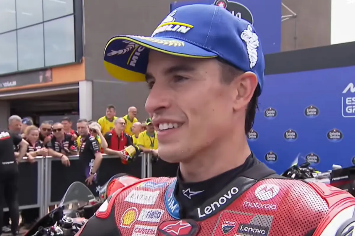 Marc Marquez lascia o raddoppia? Deciso il suo futuro alla Ducati 26 Marc Marquez risponde alle domande dei giornalisti dopo una gara