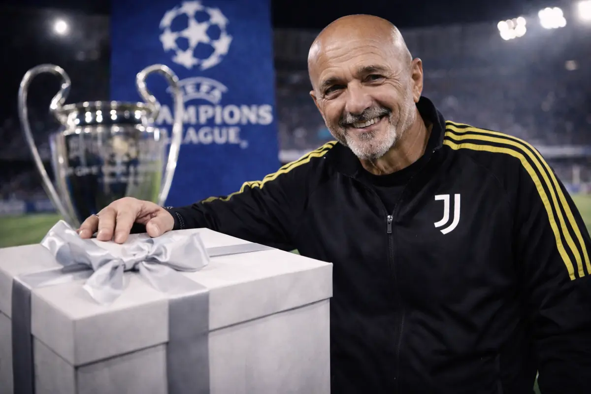 Spalletti spacchetta il regalo Champions: con 40 milioni è della Juve 26 Spalletti Champions