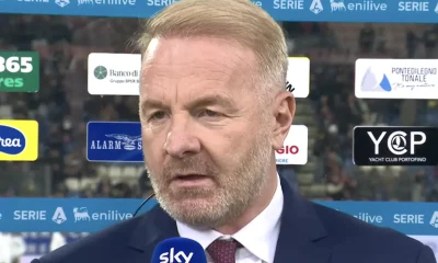 Igli Tare a Sky prima della partita