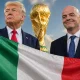 L'Italia ai Mondiali, l'ultimo annuncio è definitivo: dubbi spazzati via 31 Trump e Infantino con la bandiera dell'Italia