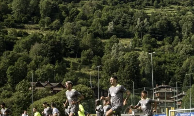 Ritiro Cagliari, definiti due test in quota: sfide a Sampdoria e Modena prima della Germania 29 Allenamento Cagliari ritiro Pontedilegno 1 e1779959793723