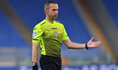 Milan Cagliari, a dirigere la gara sarà Guida! I precedenti con l'arbitro 29 Guida e1723193020916