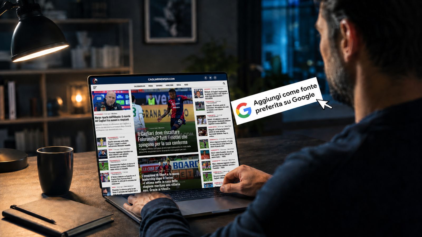 Google lancia le "Fonti preferite": aggiungi Cagliari News 24 per non perdere più una notizia 26 cagliari news 24 fonti preferite google