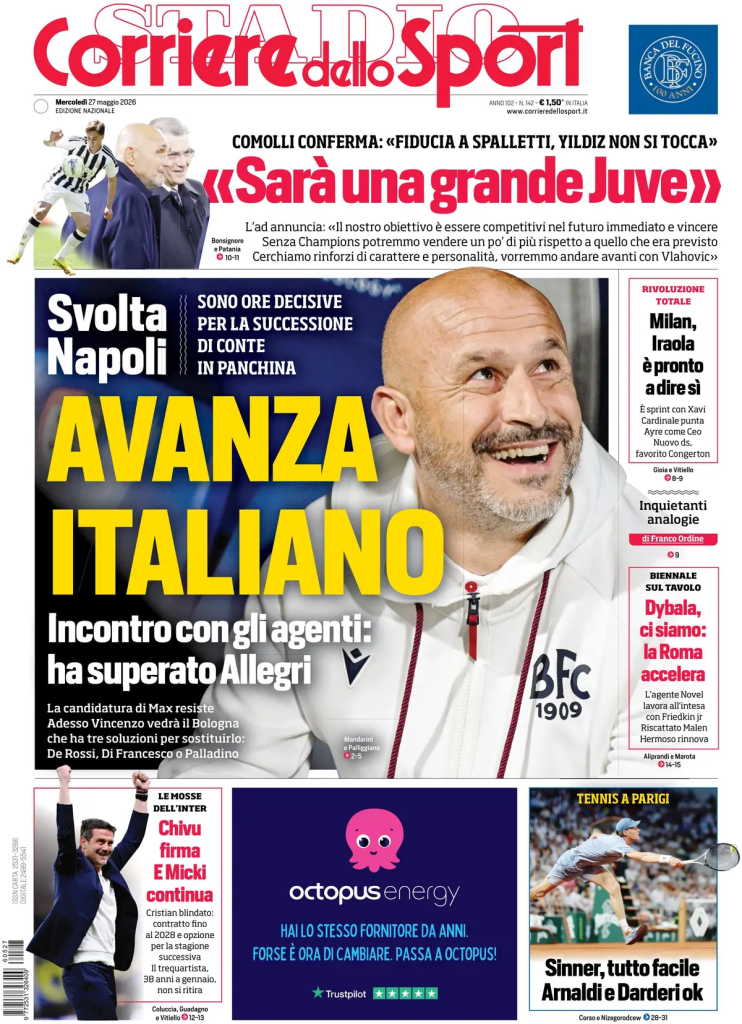 Le prime pagine dei principali quotidiani sportivi – 27 maggio 28 image 23