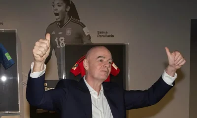Infantino dice no, ma l'Italia ai Mondiali è possibile: ecco perché 32 Infantino esulta dopo l'elezione