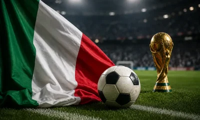 Esclusione dai Mondiali, l'Italia torna a sperare 32 Bandiera Italia coppa del mondo