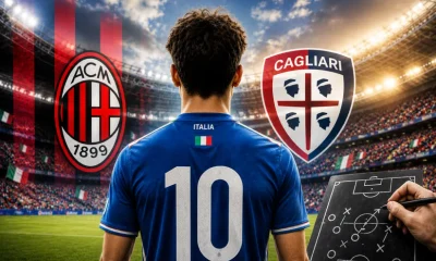 Milan Cagliari 10 nazionale