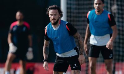 Nandez in allenamento
