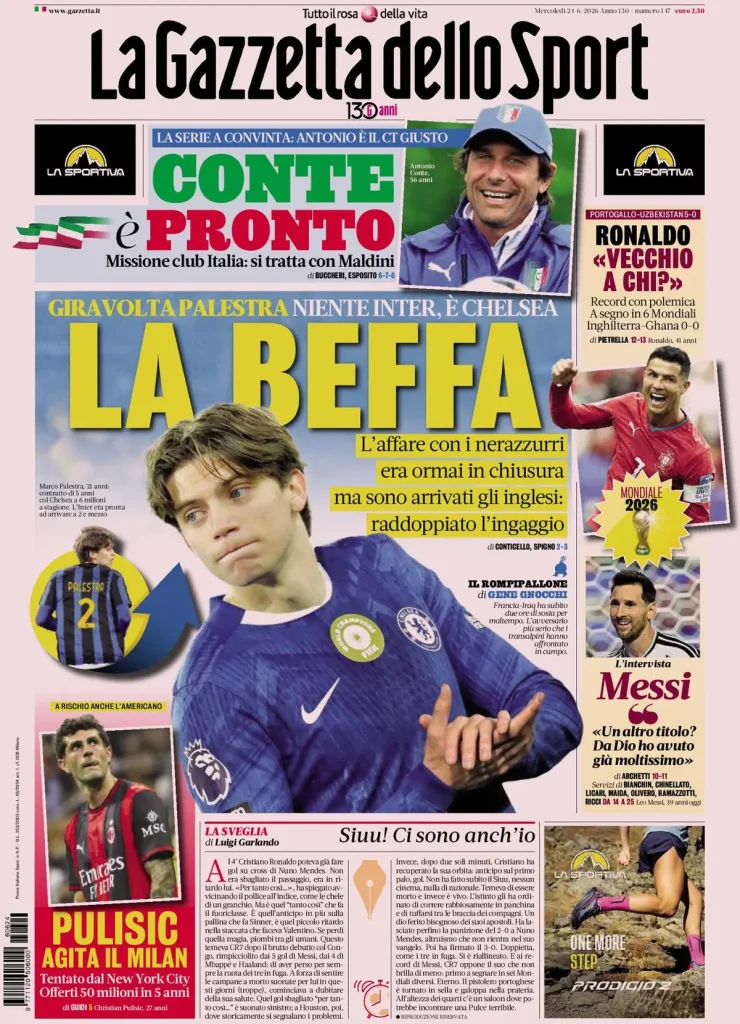 La gazzetta dello sport 0316541hg9koh