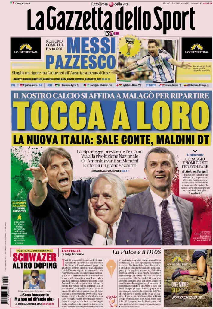 La gazzetta dello sport 033303m9l3vas