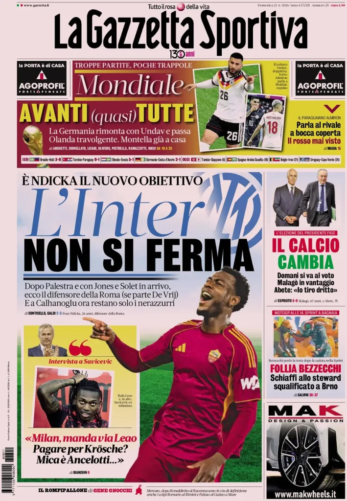 La gazzetta dello sport 033303tceaqyt