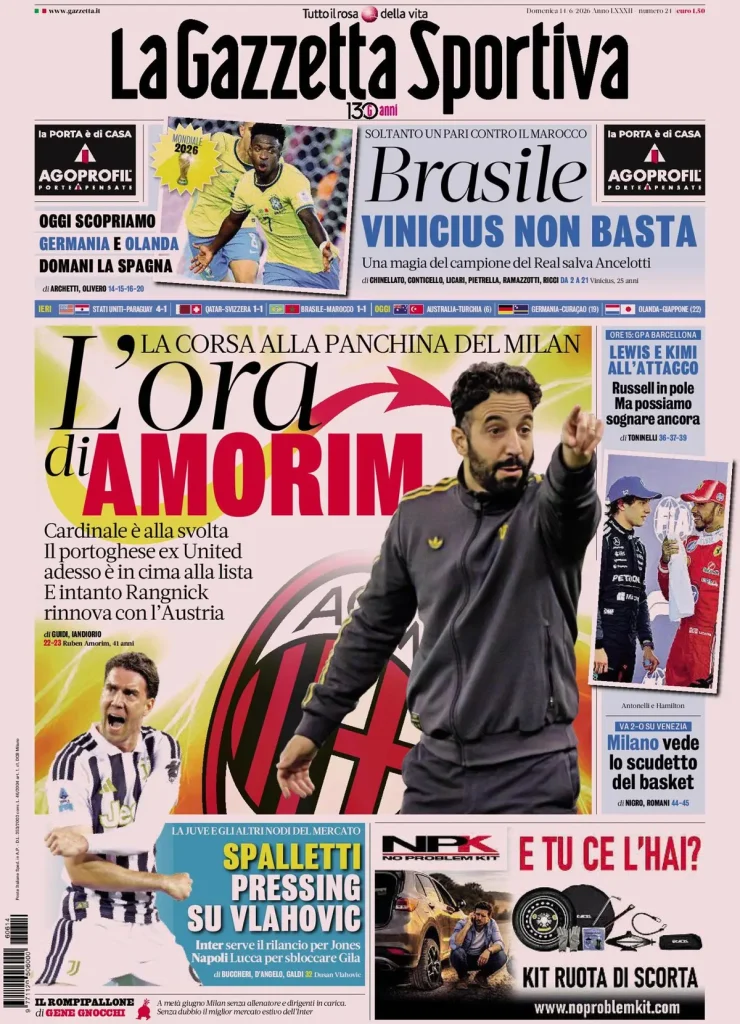 La gazzetta dello sport 033426l65c8kf
