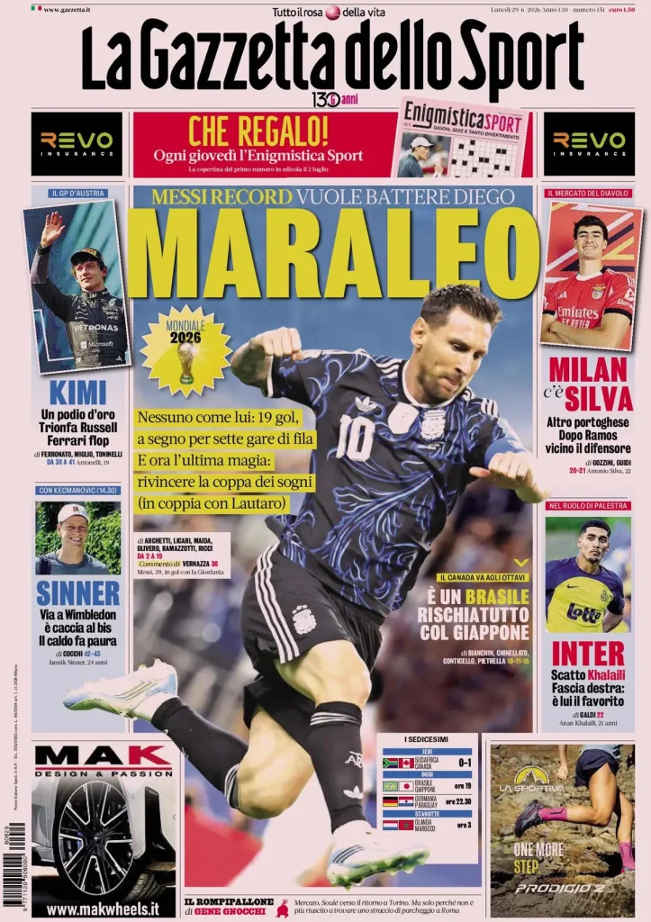 La gazzetta dello sport 0335575md7nc4