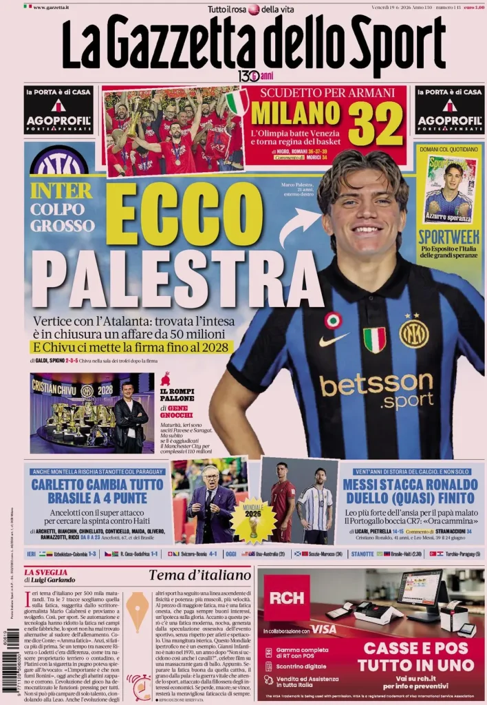 La gazzetta dello sport 0339300vt2hro