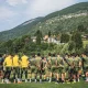 Allenamento Cagliari a Temù