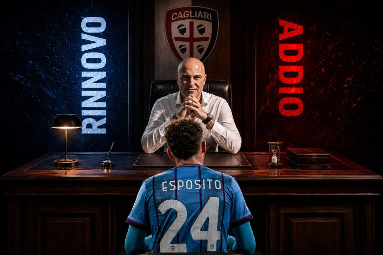 Esposito resterà a Cagliari? Giulini vuole risolvere la situazione, ma per 20 milioni può partire – VIDEO