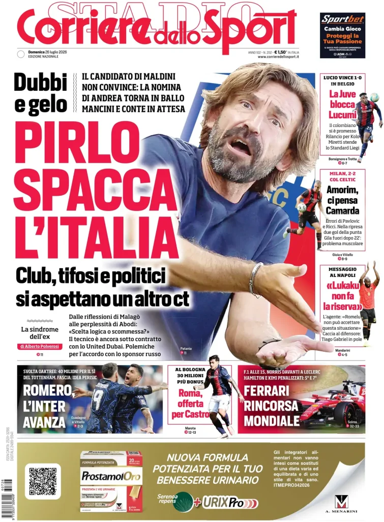 Corriere dello sport 0205267d46mox