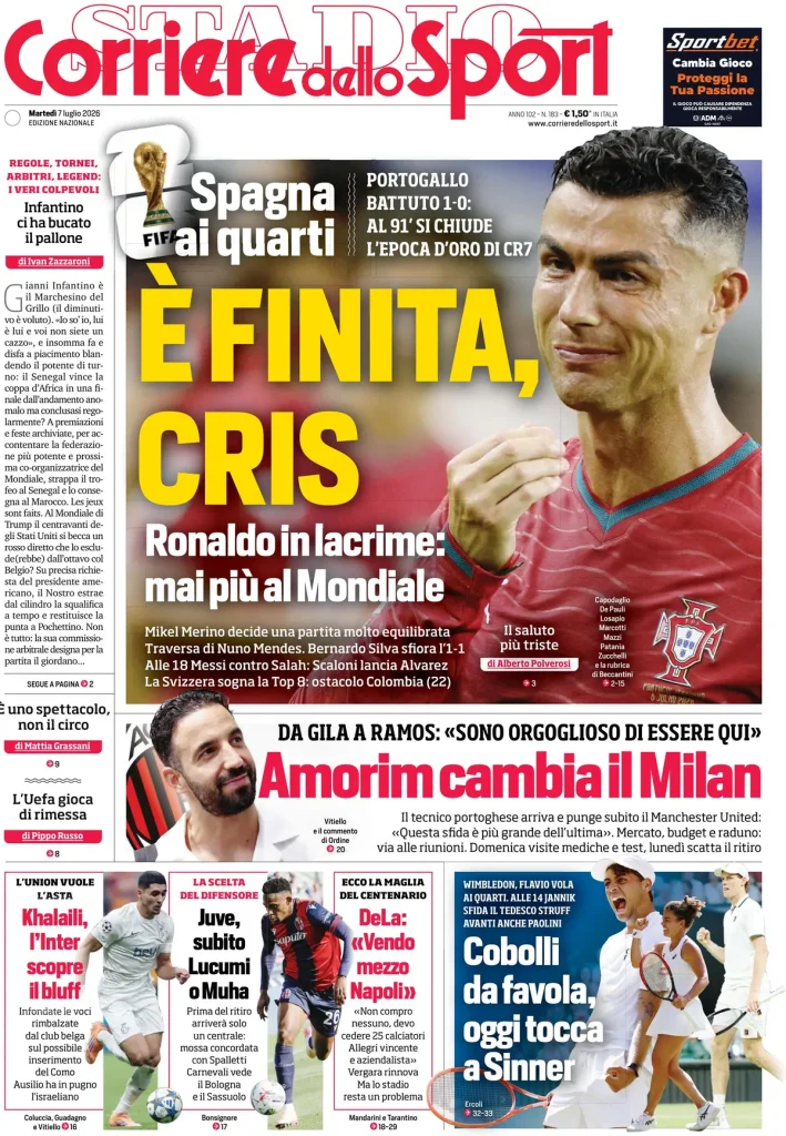 Corriere dello sport 021011fvq94jj