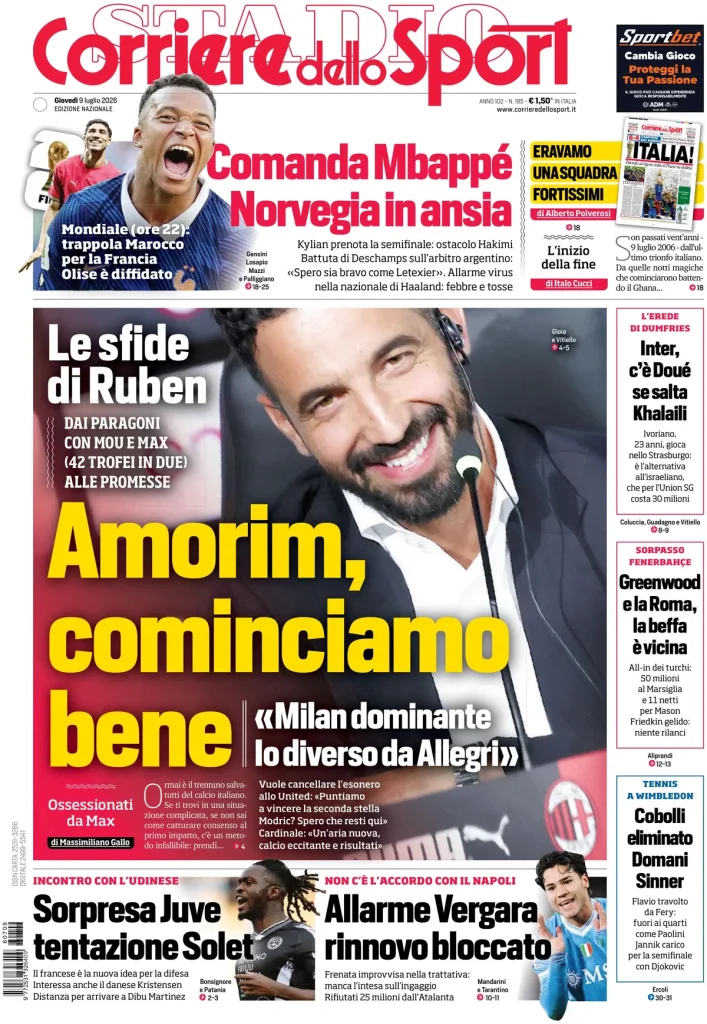 Corriere dello sport 0225374xhbreg