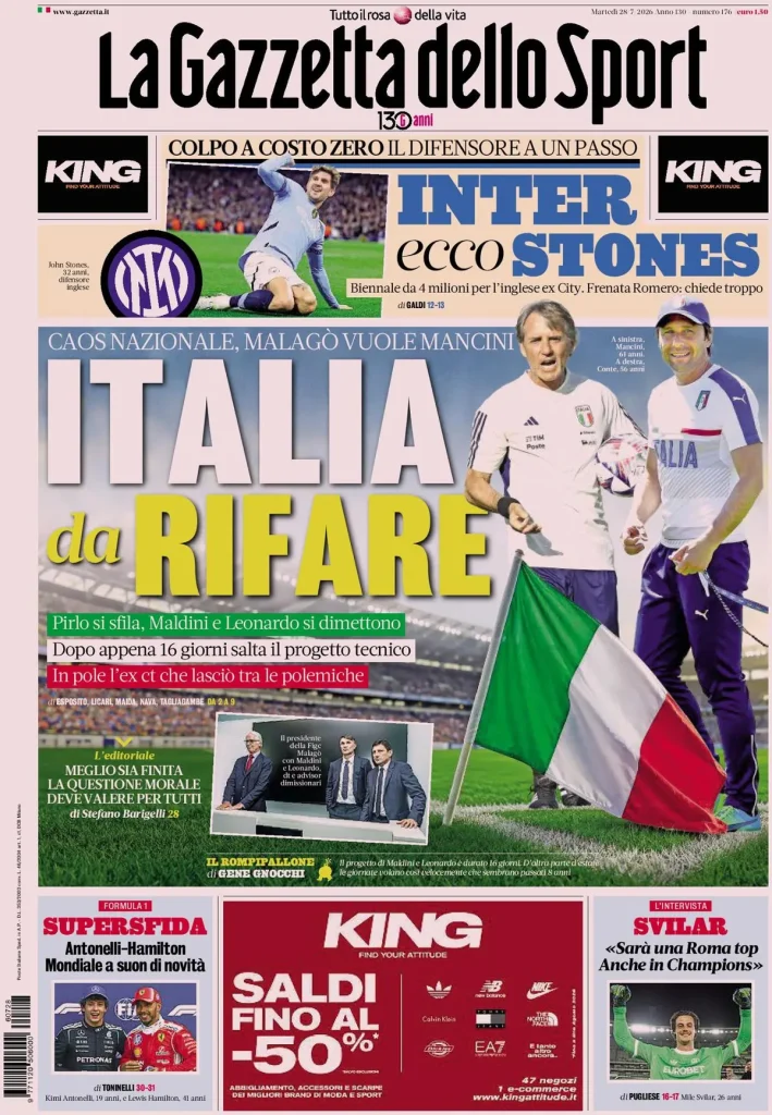 La gazzetta dello sport 033303jd52x0k