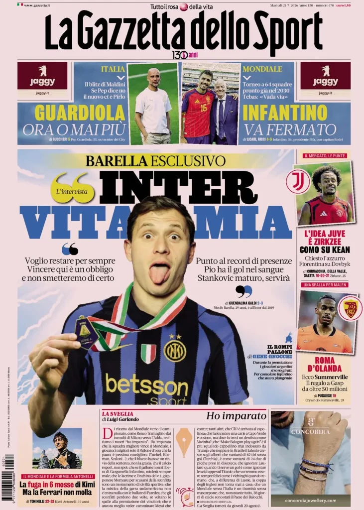 La gazzetta dello sport 03334374fbrdr