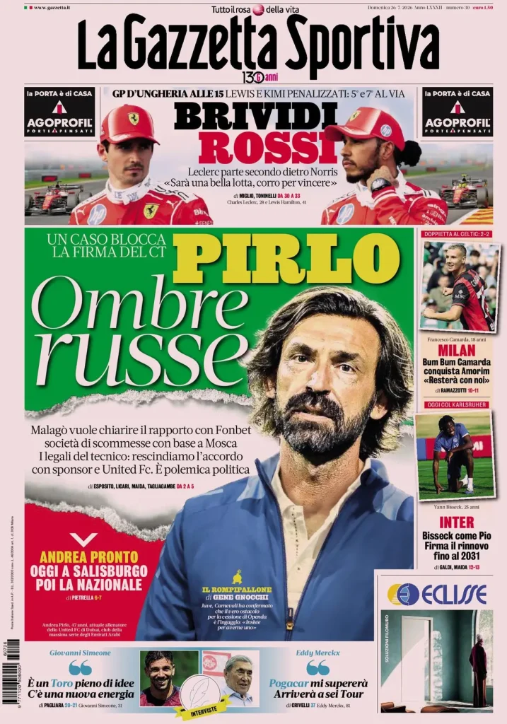 La gazzetta dello sport 033801g1qdtar
