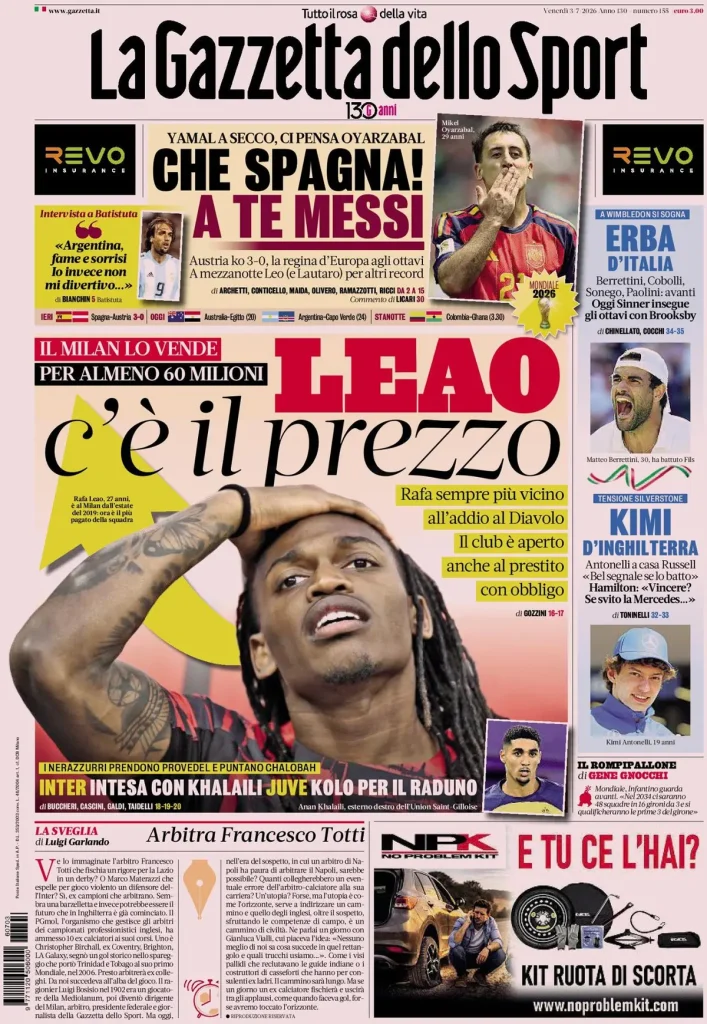 La gazzetta dello sport 033841cwv9lqq