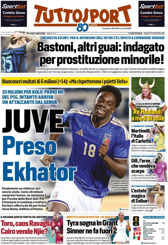 Tuttosport 0225144r9b4ns
