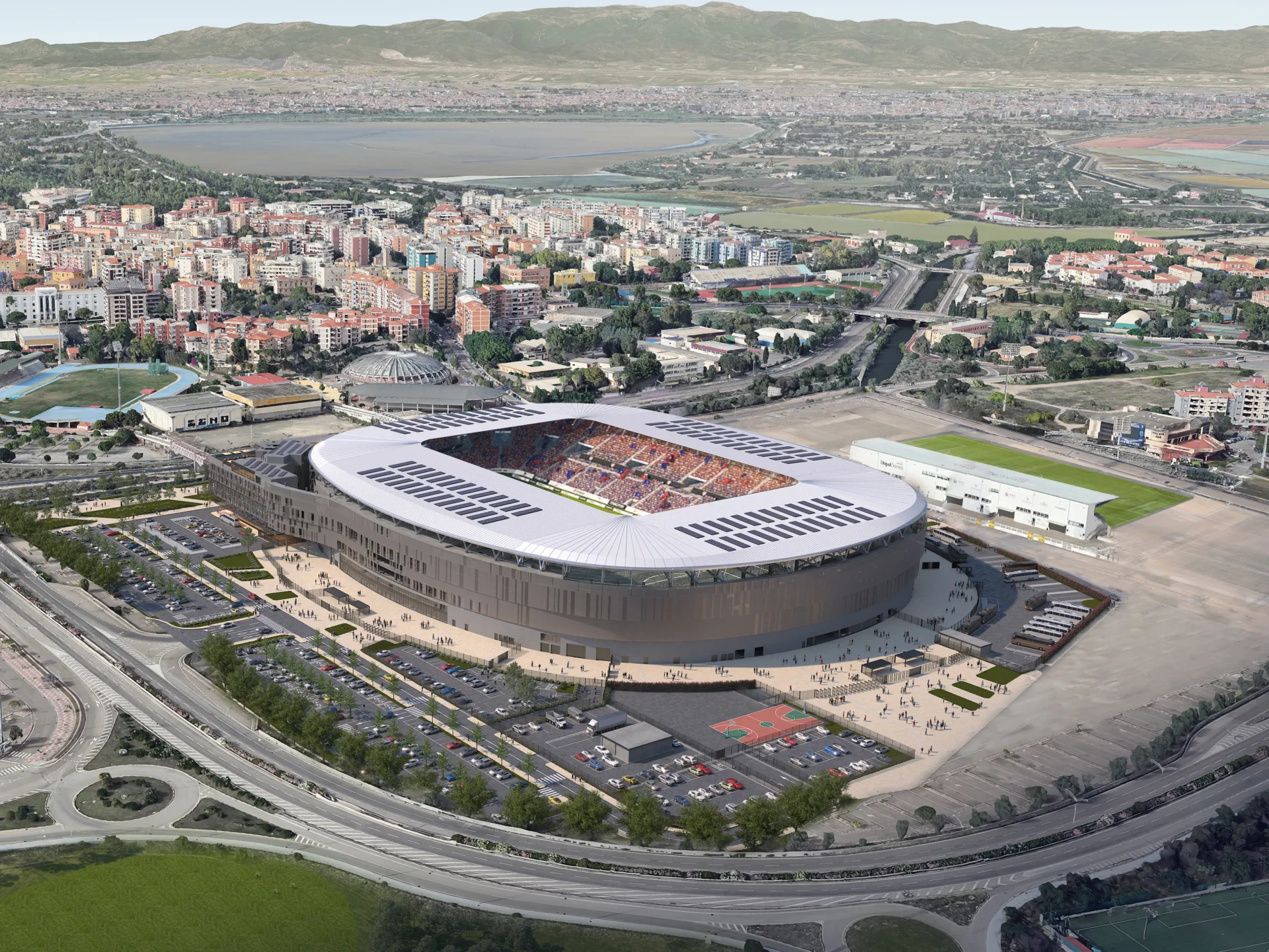 Nuovo stadio Cagliari 2 1 1 1