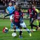Othniel Raterink in campo nella partita contro il Napoli