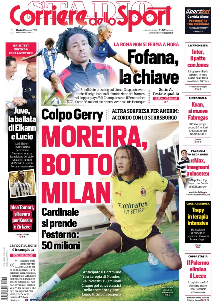 Corriere dello sport 020320xal370a