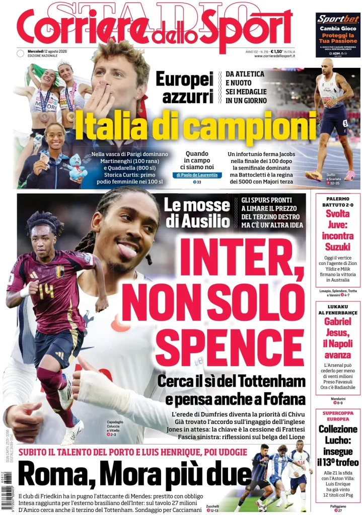 Corriere dello sport 020807cxdewbv