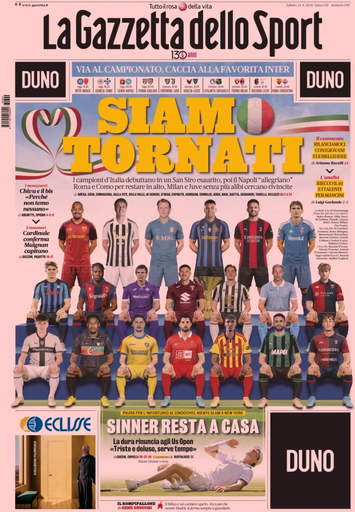 La gazzetta dello sport 030011sf74oo9