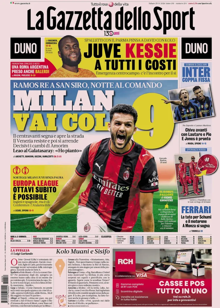 La gazzetta dello sport 0318027gv791e
