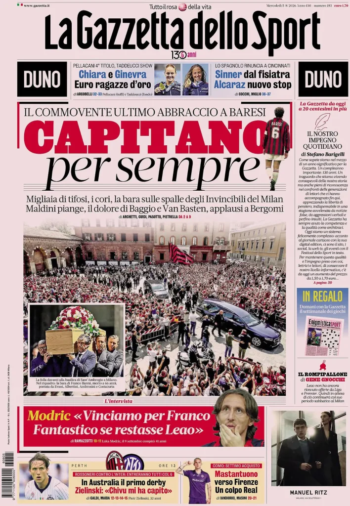 La gazzetta dello sport 0333029jqcqh6