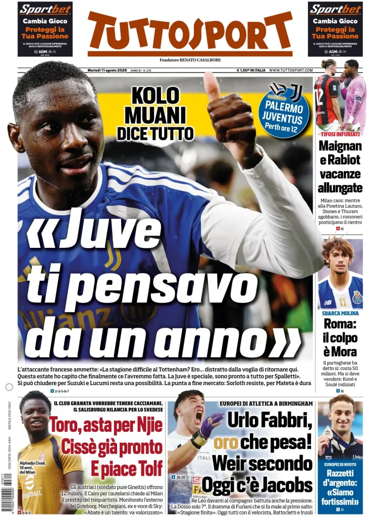 Tuttosport 0203030zj70vt