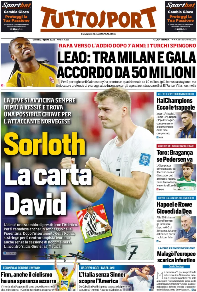Tuttosport 02444113j4r0u