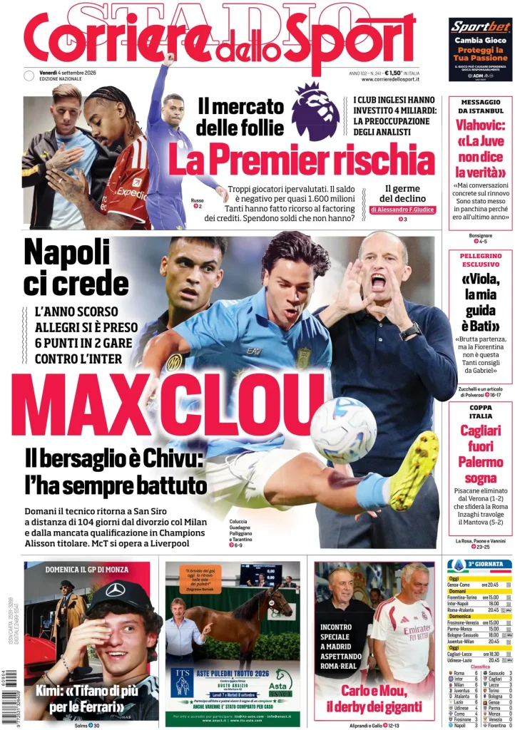 Corriere dello sport 020309de3cst1