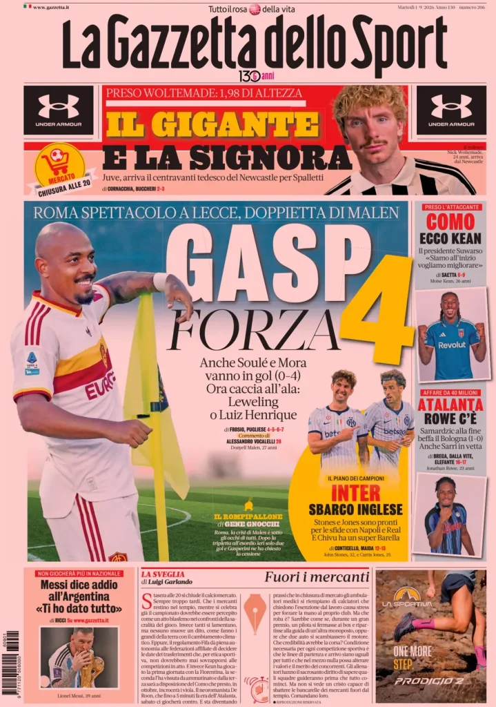 La gazzetta dello sport 023011mr03kxy