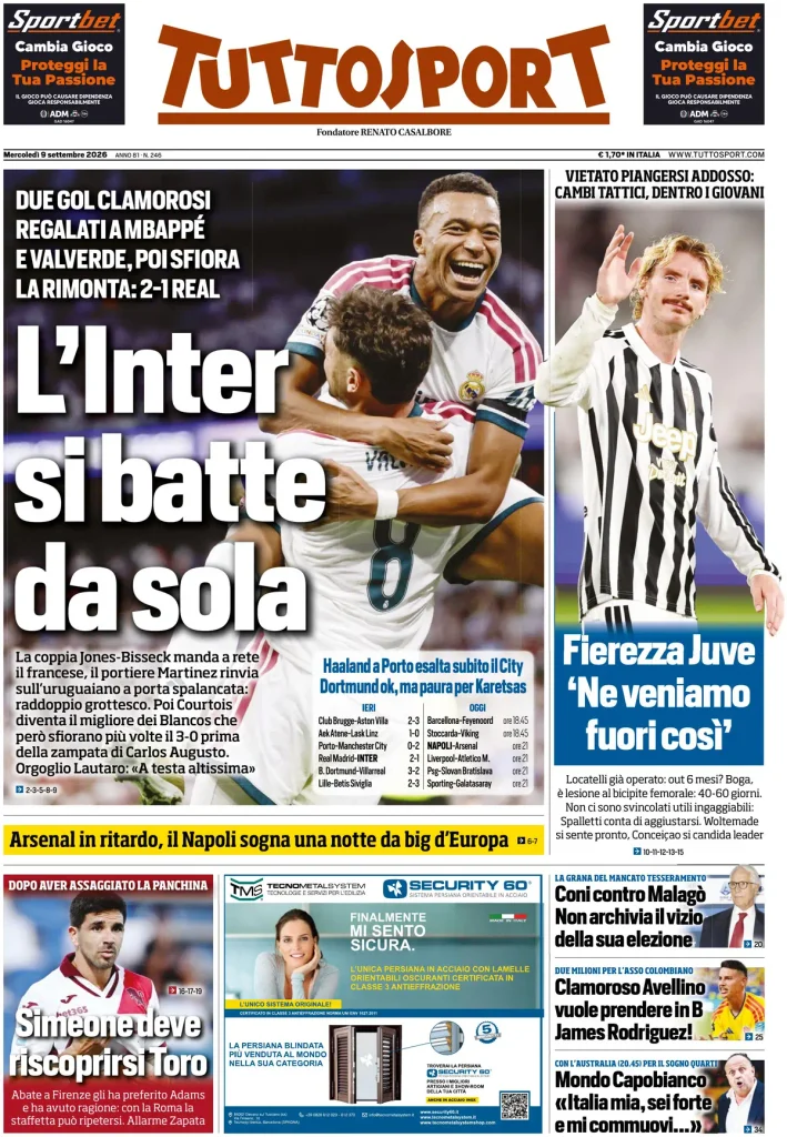 Tuttosport 020845jed5241
