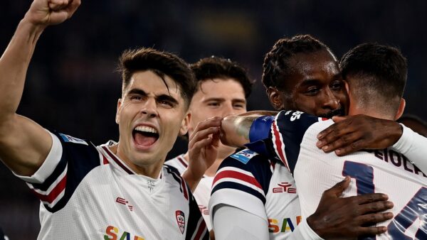 Gol Nzola Roma Cagliari