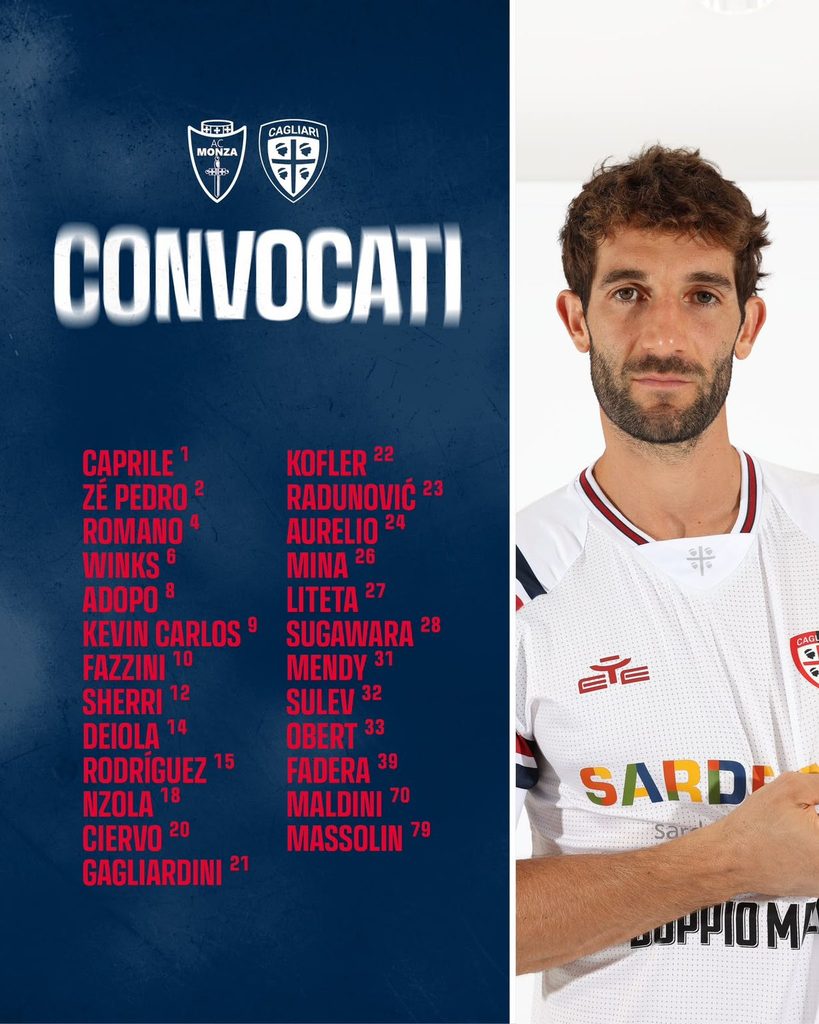 Convocati cagliari