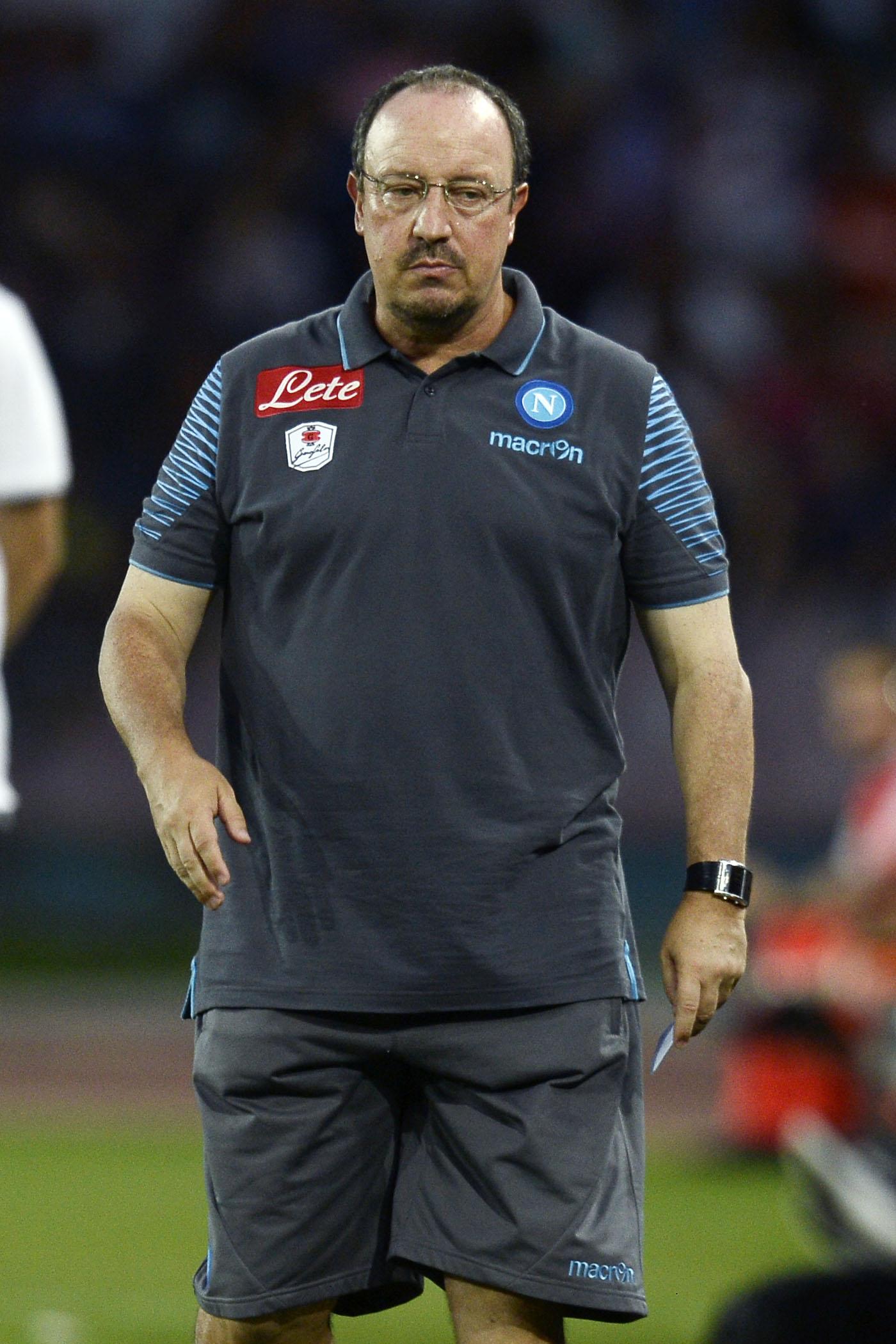 Napoli, allenamento mattutino con la testa all'Europa League 26 benitez napoli agosto 2014 ifa