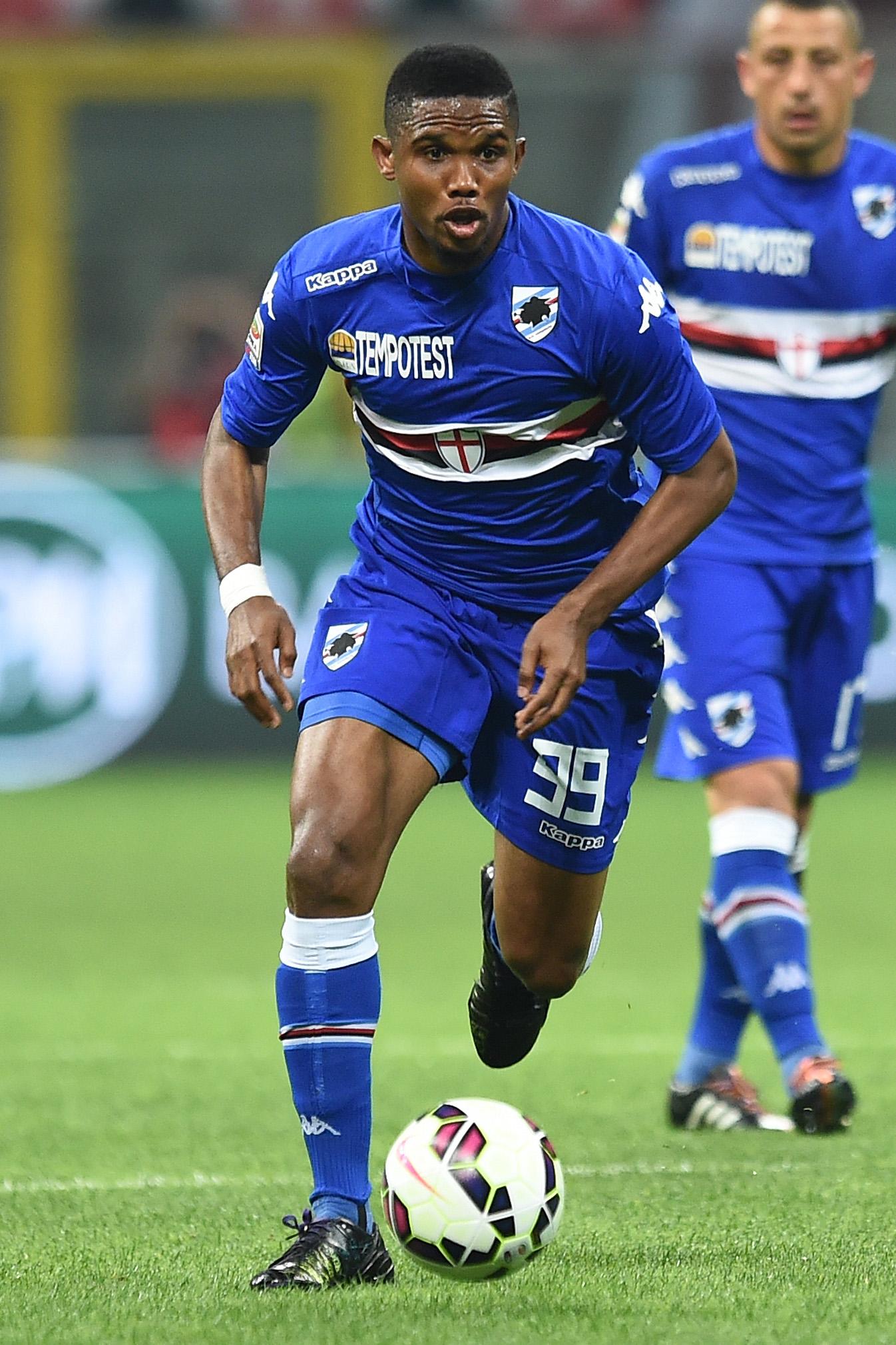 INDISCREZIONE: Cagliari sulle tracce di Eto'o 26 etoo azione sampdoria aprile 2015 ifa