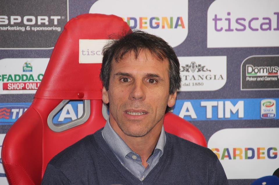 GdS: Cagliari all'inglese, niente ritiro con Zola 26 zola conferenza cagliarinews24