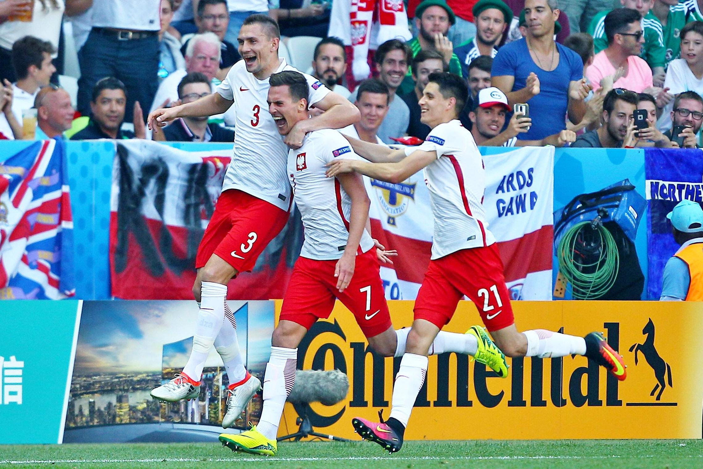 polonia esultanza europei giugno 2016 ifa